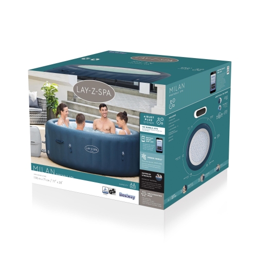 Lay-Z-Spa Milan Airjet Plus
