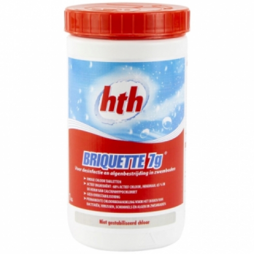 HTH chloortabletten (klein 7g)